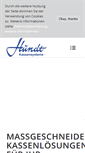 Mobile Screenshot of hundt-systeme.de